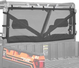 15634 Kemimoto Utv Sunshade Soft Rear Window Net Compatible With Polaris Black