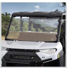 B0110-15694-cl Kemimoto 2-in-1 Bottom Tint Windshield 17-26 Ranger 1000 Xp&crew 900 570 13-19