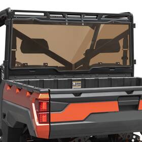 Kmu0110-02004sk-ca Kemimoto Hard Coated Tinted Rear Window Pre-installed Back Windshield