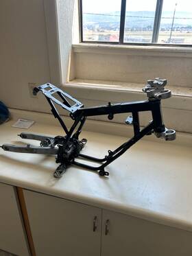 Sx50 Ktm 4510300160030 2007 Frame Assembly Oem Chassis With Swingarm Foot Pegs Subframe Ect