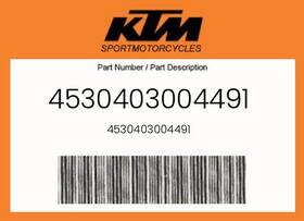 Ktm 4530403004491 Genuine -