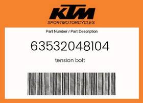 Ktm 63532048104 Genuine Tension Bolt -