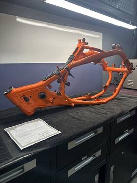 79103001300eb Ktm 2022 350xcf Frame With Papers Incredible Shape Very Clean 79103001300eb Ktm 2022 350xcf Frame With Papers Incredible Shape Very Clean