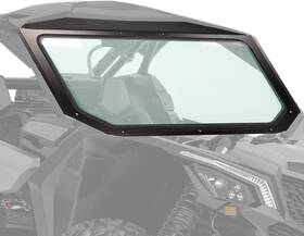 Go-1971 Kuafu Full Glass Windshield Sun Visor Compatible With Can Am Maverick Clear