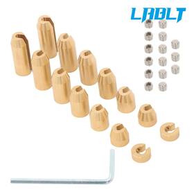 Om374148oc Lablt Universal 14 Pack Motorcycle Reusable Brass Wheel Spoke Balance Weights Refill