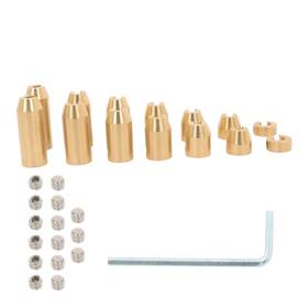 Qs665152qr Lablt Motorcycle Reusable Brass Wheel Spoke Balance Weights Refill Universal 14 Pack