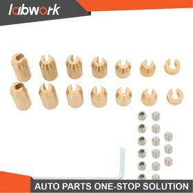 Labwork Tl41572q Motorcycle Reusable Brass Wheel Spoke Balance Weights Refill 14 Pack