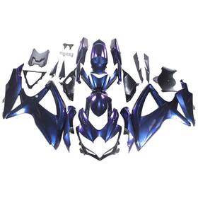 Lupyimocnf909 Lupmoto Fwk8-93 #lupyimocnf909 Purple Blue Bodywork For Suzuki Gsxr750 Gsxr600 K8 2008 2009 2010 Fairings Kit