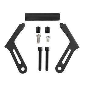 M523-a166-blk Madhornets Gps Extension Bracket Phone Navi Black Fits For Honda Hawk Ii 2023