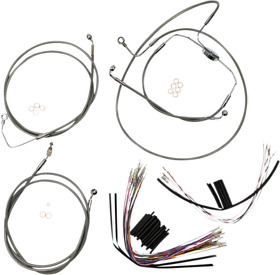 489001 Magnum Xr Handlebar Installation Kit 12inch 14inch Black