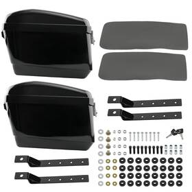 Jkwfx7 Maxpeedingrods Motorcycle Hard Side Box Saddle Bags Universal Luggage For Honda Yamaha Suzuki