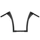 Mcmpbc-cb011bk Mcparts Rise Handlebar Black Motorcycle Ape Hanger Bar 0716150209575