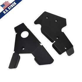 Fhc-088-bk Mohoso-moto For Kawasaki Klx250/d-tracker/d-tracker X 1993-20 Right And Left Frame Guard Set