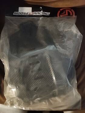 Bgghw1hft1 Moose Racing Carbon Fiber Frame Belly Engine Guard Skid Plate Honda Crf250rx 19-21