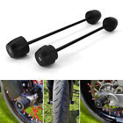 Xihwafs07afs08bk Motorcycle Rear Front Axle Sliders Aftermarket Fit For Suzuki Drz400se 2000-2021