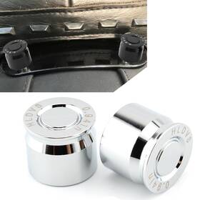 77us Motorshop 550724994357 Solo Mounting Nuts Bolts For Harley Road King Breakout Glide Chrome Pair Us