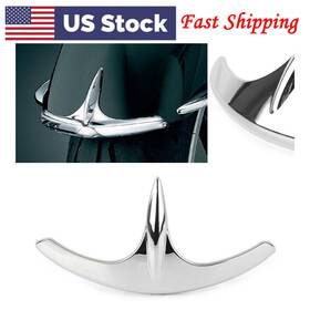 77us Motorshop 550727495301 Fairing Front Fender Tip Trim For Honda Goldwing Gl1800 01-17 F6b Valkyrie 14-17