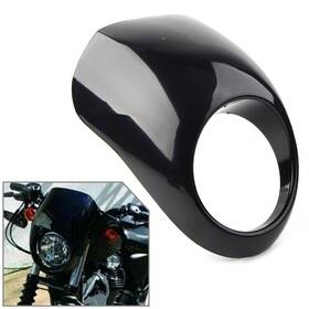 77usa Motorshop 550728533668 Front Headlight Cowl Fairing Cover Fit For Harley Sportster Dyna Xl 883 1200 Usa