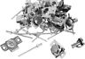 Mph-901-17r Werkes Competition Quick Release Body Clips Pk