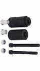 Mt219-032 Unbranded Black Motorcycle Frame Sliders Crash Protector For Kawasaki Ninja