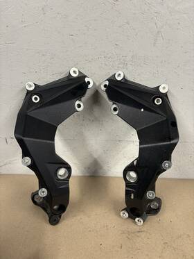 8ca0b5643 Mv Agusta F3 800 12-15 Left Right Side Engine Rearset Support Bracket Cover #198 8ca0b5643 Mv Agusta F3 800 12-15 Left Right Side Engine Rearset Support Bracket Cover #198