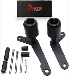 Mad24-07-t001-a1 Mzs Motorcycle Frame Sliders For Trident 660 And Tiger Sport Crash Pads Read
