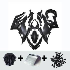 Bri-59 Mzyparts 400-5 #bri-59 Matte Black Fairings Kit For Kawasaki Ninja 400 2018-2023 Ex400 Plastic Bodywork Bri-59 Mzyparts 400-5 #bri-59 Matte Black Fairings Kit For Kawasaki Ninja 400 2018-2023 Ex400 Plastic Bodywork