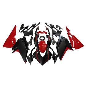 Mzyparts Fwcbr250rr23-11 #bri-79 Injection Matte Black Red Fairing Kit For 2023 2024 Honda Cbr250rr Abs Bodywork