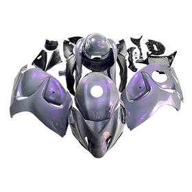 Mzyparts Fwgsxr1300-08-105 #bri-79 Gray Purple Fairings Kit For 2008-2020 Suzuki Gsxr1300 Hayabusa Plastic Bodywork