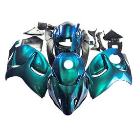 Mzyparts Fwgsxr1300-08-106 #bri-79 Pearl Teal Fairings Kit For 2008-2020 Suzuki Gsxr1300 Hayabusa Plastic Bodywork
