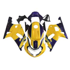 Mzyparts Fwgsxr600-2000-78 #bri-79 Yellow Purple Fairing Kit For 2000-2003 Suzuki Gsxr600 Gsxr750 K1 01 02 Bodywork