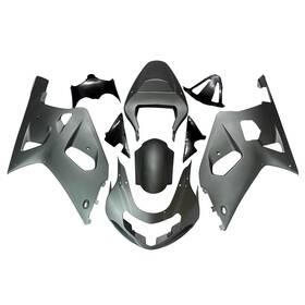 Mzyparts Fwgsxr600-2000-80 #bri-79 Matte Gray Fairing Kit For 2000-2003 Suzuki Gsxr600 Gsxr750 K1 Plastic Bodywork