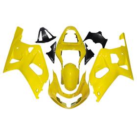 Mzyparts Fwgsxr600-2000-84 #bri-79 Yellow Fairing Kit For 2000-2003 Suzuki Gsxr600 Gsxr750 K1 01 02 03 Abs Bodywork