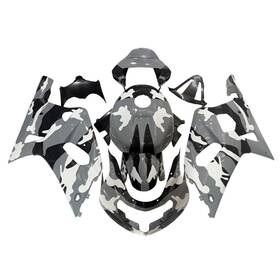 Mzyparts Fwgsxr600-2000-86 #bri-79 Gray Fairing Kit For 2000-2003 Suzuki Gsxr600 Gsxr750 K1 01 02 03 Abs Bodywork