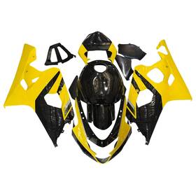 Mzyparts Fwk4-94 #bri-79 Yellow Black Fairing Kit For 2004 2005 Suzuki Gsxr600 Gsxr750 K4 04 05 Bodywork