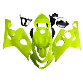 Mzyparts Fwk4-95 #bri-79 Fluorescent Yellow Fairing Kit For 2004 2005 Suzuki Gsxr600 Gsxr750 K4 Bodywork