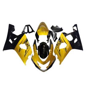Mzyparts Fwk4-96 #bri-79 Gold Black Fairing Kit For Suzuki 2004 2005 Gsxr600 Gsxr750 K4 04 05 Bodywork