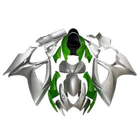 Mzyparts Fwk6-148 #bri-79 Silver Candy Green Fairings Kit For 2006 2007 Suzuki Gsxr600 Gsxr750 K6 Bodywork