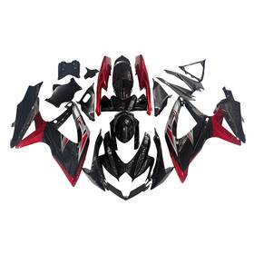 Mzyparts Fwk8-121 #bri-79 Candy Red Black Fairings Kit For 2008 09 2010 Suzuki Gsxr600 Gsxr750 K8 Bodywork