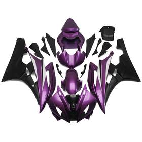 Fwr62006-104 Mzyparts #bri-59 Injection Purple Black Fairings Kit For Yamaha Yzf R6 2006 2007 06 07 Bodywork