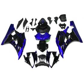 Fwr62006-107 Mzyparts #bri-59 Blue Black Injection Fairings Kit For 2006 2007 Yamaha Yzf R6 06 07 Abs Bodywork