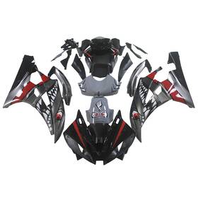 Fwr62006-98 Mzyparts #bri-59 Shark Red Gray Injection Fairings Kit For Yamaha 2006 2007 Yzf R6 Abs Bodywork