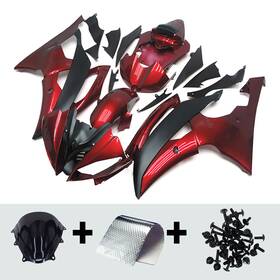 Fwr62008-138 Mzyparts #bri-59 Red Black Injection Fairings Kit For 2008-2016 Yamaha Yzf R6 09 Plastic Bodywork Fwr62008-138 Mzyparts #bri-59 Red Black Injection Fairings Kit For 2008-2016 Yamaha Yzf R6 09 Plastic Bodywork
