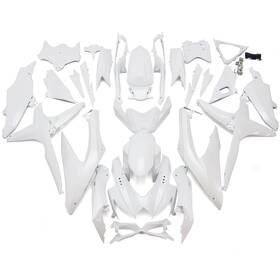 Mzyparts Gsxr600-2008-24 #bri-79 Pearl White Fairings Kit For Suzuki 2008 09 2010 Gsxr600 Gsxr750 K8 Abs Bodywork