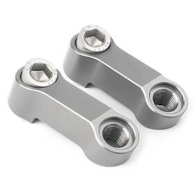 Obox 550731374609 Mirror Riser Extenders Spacers Extension Adapter For Kawasaki Z800 Z1000 2pcs Us