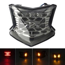 Oneclubaa 244068575180 Clear Rear Brake Turn Signal Integrated Taillight For Kawasaki Z900 Abs 2017-18