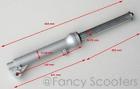 Tpgs-805 Part17m006 Fancy Scooters Front Fork Tpgs-805 Part17m006 Fancy Scooters Front Fork