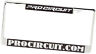 Pc1005-1300 Pro Circuit License Plate Frame Chrome