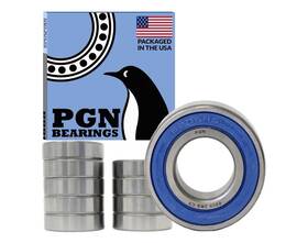 Pgn Bearings 6205rs Steel Sealed Ball Bearing 25x52x15mm Blue Seal