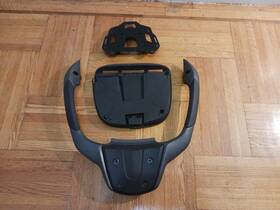 2b000727 Piaggio 2018-16 Mp3 500 Ie Lt Sport Abs Rear Grab Bar With Rack Mount